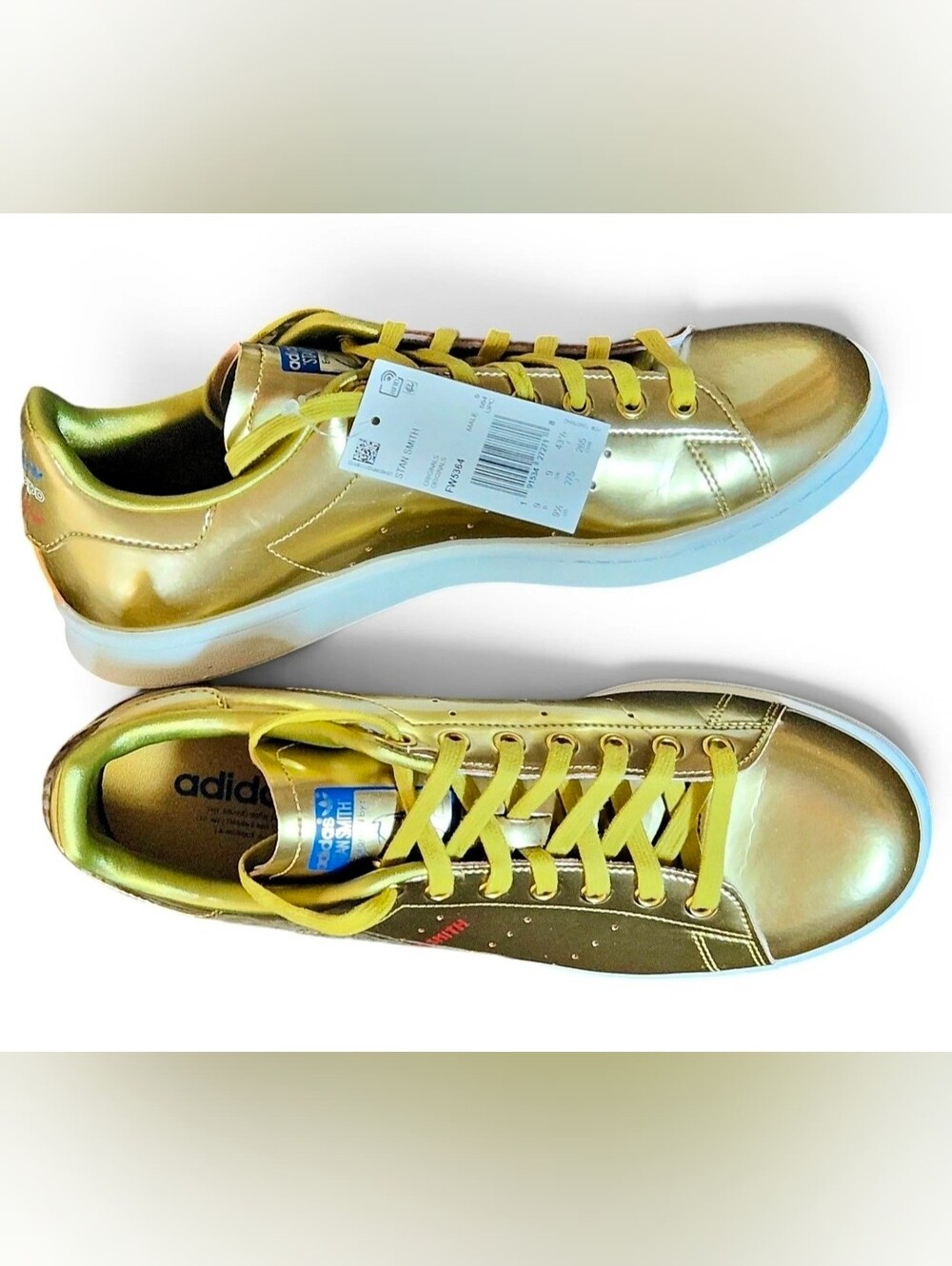 🆕️ 💛2019 Limited Edition Adidas💛 - Stan Smith "Liquid Gold" FW-5364 Sneaker